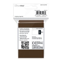 PROGloss 60ct Smallck Protector&reg; sleeves: Brown