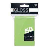 PRO-Gloss 50ct Standardck Protector&reg; sleeves: Lime Green