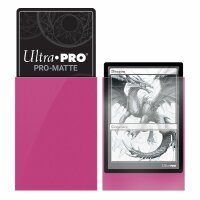 PROMatte 50ct Standardck Protector&reg; sleeves: Bright Pink