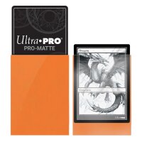 PRO-Matte 50ct Standardck Protector&reg; sleeves: Orange