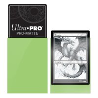 PRO-Matte 50ct Standardck Protector&reg; sleeves: Lime Green