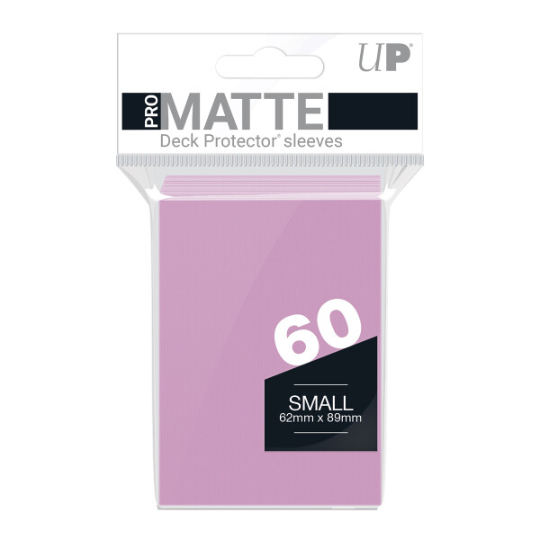 PRO-Matte 60ct Smallck Protector® sleeves: Pink