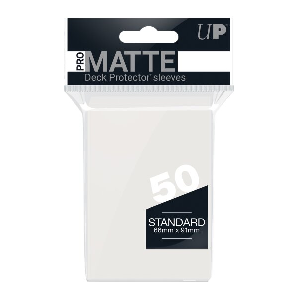 PRO-Matte 50ct Standardck Protector® sleeves: Clear