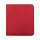 Vivid 12-Pocket Zippered PRO-Binder: Red