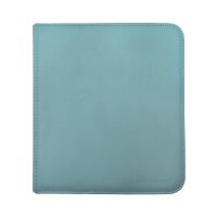 Vivid 12Pocket Zippered PROBinder: Light Blue