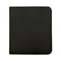 Vivid 12-Pocket Zippered PRO-Binder: Black