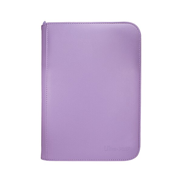 Vivid 4-Pocket Zippered PRO-Binder: Purple