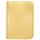 Vivid 4-Pocket Zippered PRO-Binder: Yellow