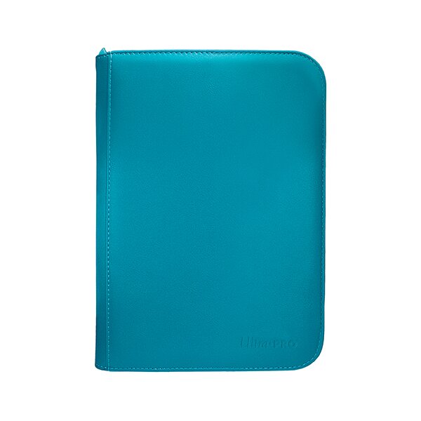 Vivid 4-Pocket Zippered PRO-Binder: Teal