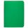 Vivid 9-Pocket Zippered PRO-Binder:  Green