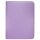 Vivid 9-Pocket Zippered PRO-Binder:  Purple