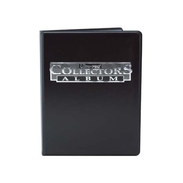 9-Pocket Black Collectors Portfolio