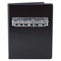 9-Pocket Black Collectors Portfolio