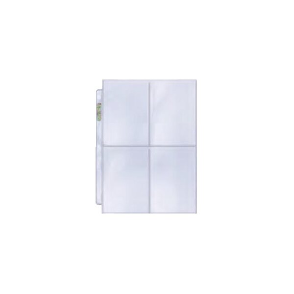 4-Pocket Platinum Page with 3-1/2" X 5-1/4"...