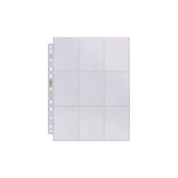 9-Pocket Platinum Page for Standard Size Cards (11-Holes)