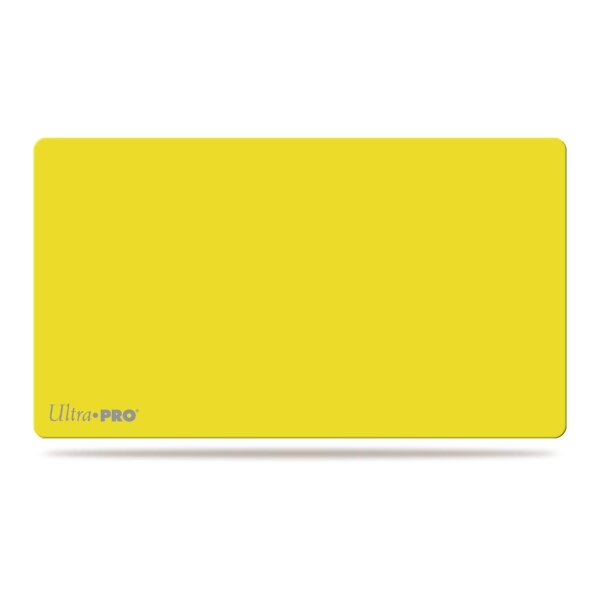 Solid Lemon Yellow Playmat