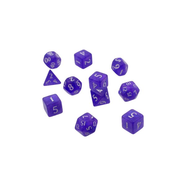 Eclipse 11 Dice Set: Royal Purple