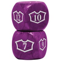 Deluxe 22MM Swamp Loyalty Dice Set with 7-12 for Magic:...