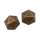 Heavy Metal Feywild Copper and Green D20 Dice Set for Dungeons & Dragons