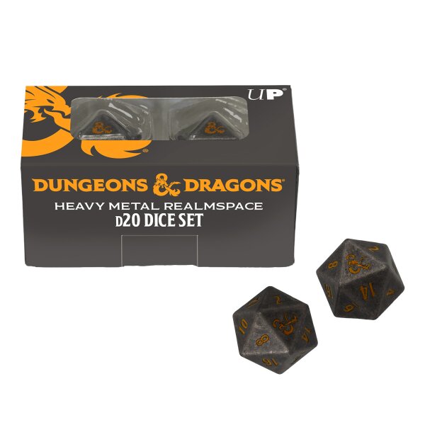 Heavy Metal Realmspace D20 Dice Set for Dungeons &...