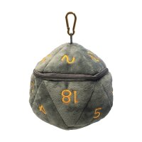 Realmspace D20 Plush Dice Bag for Dungeons & Dragons