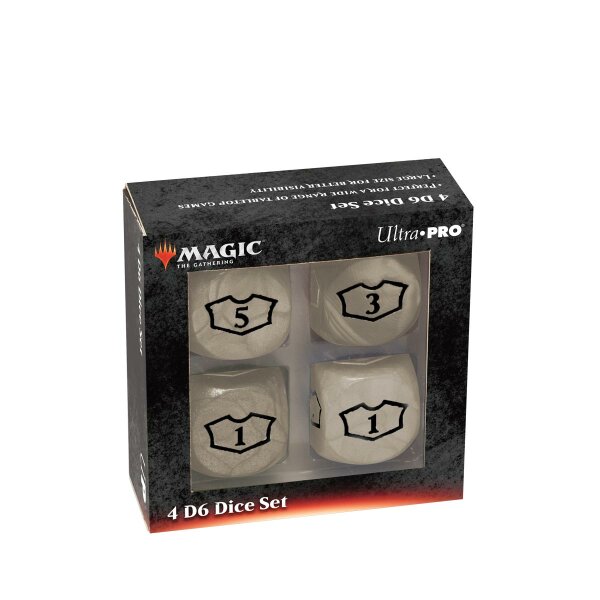 Deluxe 22MM White Mana Loyalty Dice Set for Magic: The...