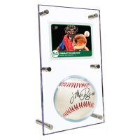 Clear Ball & Card Flip Display 35pt