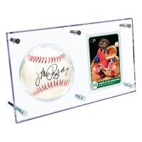 Clear Ball & Card Flip Display 35pt