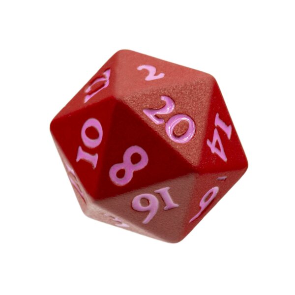 Vivid Heavy Metal Dice: Red