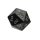 Vivid Heavy Metal Dice: Black