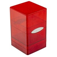 Satin Tower Glitter Red