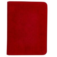 Vividluxe 9-Pocket Zippered PRO-Binder: Red