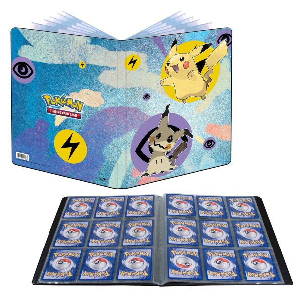 Pikachu & Mimikyu 9Pocket Portfolio for Pokémon