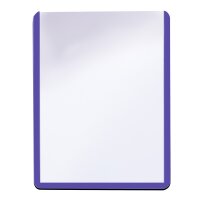 3" X 4" Purple Border Toploader 25ct