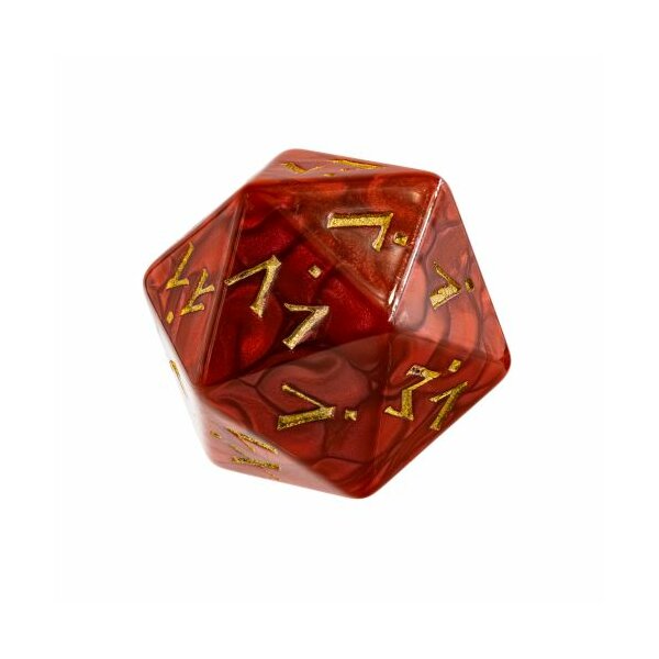 Collectible Dwarven Davek Oversized D20 Dice for Dungeons & Dragons