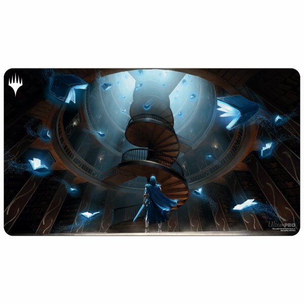 Wilds of Eldraine Playmat Blue for Magic: The Gathering