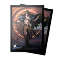 Outlaws of Thunder Junction 100ctck Protector Sleeves Key Art 4 for Magic: The Gathering