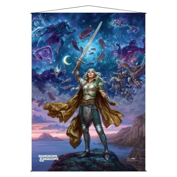 Theck of Many Things Wall Scroll Featuring: Standard Cover Artwork for Dungeons & Dragons