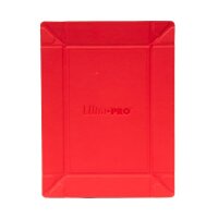 Vivid Magnetic Foldable Dice Tray: Red