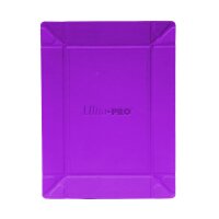 Vivid Magnetic Foldable Dice Tray: Purple