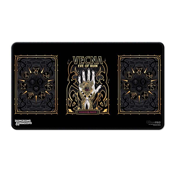 Vecna Eve of Ruin Black Stitched Playmat All Art for...