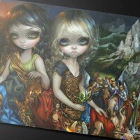 Jasmine Becket-Griffith Playmat Sinners Saints for Tate...