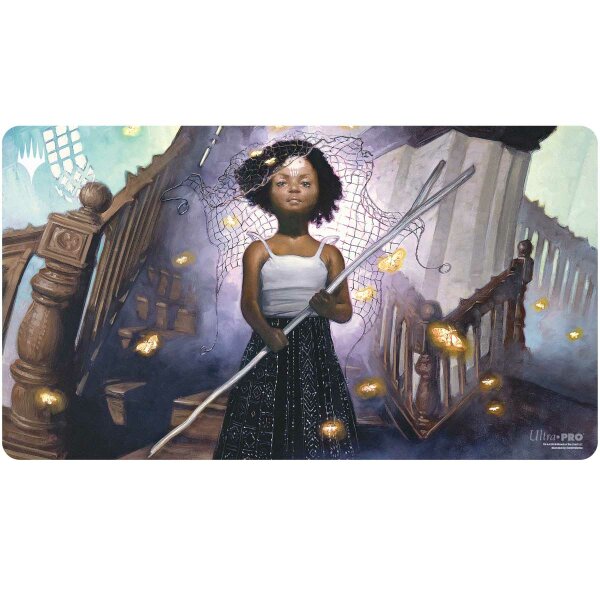 Duskmourn Playmat Commander B for Magic: The Gathering