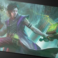 Duskmourn Playmat Commander C for Magic: The Gathering