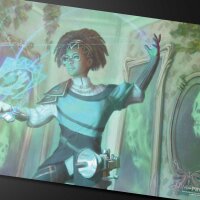 Duskmourn Playmat Commander D for Magic: The Gathering