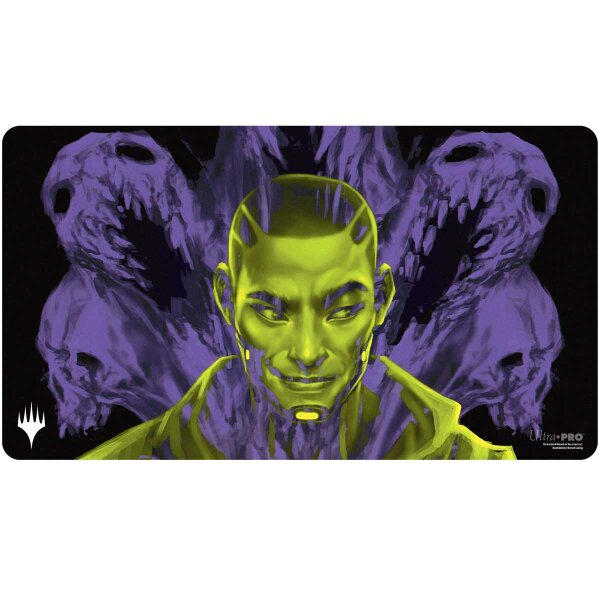 Duskmourn Playmat Alt Art Key Character PW for Magic: The Gathering