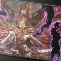 Duskmourn Black Stitched Playmat Special Guest - Guest Artist 2 for Magic: The Gathering