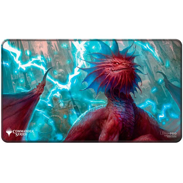 Commander Series - Release 3emy Color - Q3 2024 Stitched Edge Playmat Niv-Mizzet for Magic: The Gathering