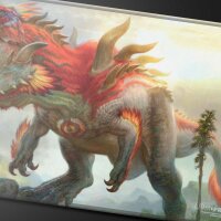 Commander Series - Release 4 - Three Color Shard - Q4 2024 Stitched Edge Playmat Gishath for Magic: The Gathering