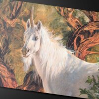 Secret Lair - Sale 5 2024 - Julie Bell Playmat Good-Fortune Unicorn for Magic: The Gathering